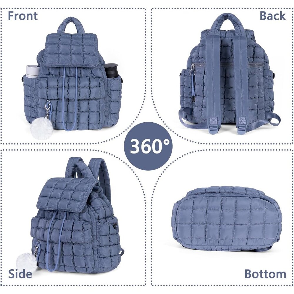 Large Soft Shell Designer Backpack - Lightweight,… - image 8